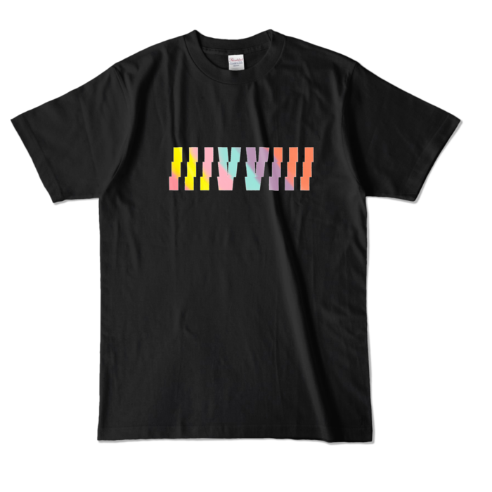 カラーTシャツ - L - ブラック (濃色)