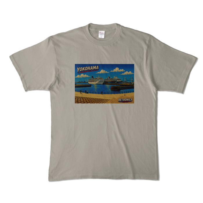 カラーTシャツ - XL - シルバーグレー (淡色)