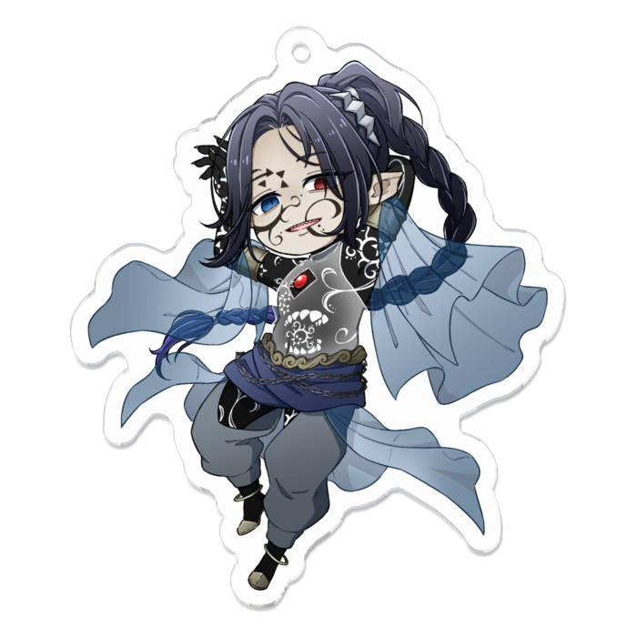 アクリルキーホルダー - 70 x 70 (mm)