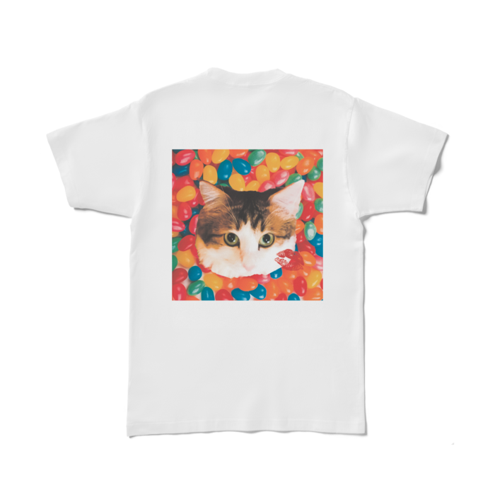 Tシャツ - L - 背面(キャンディー01)