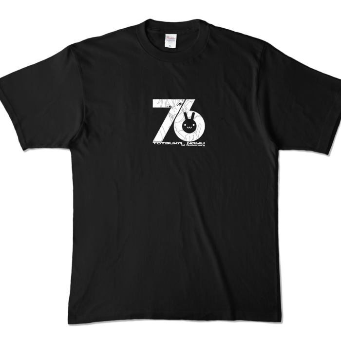カラーTシャツ - XL - ブラック (濃色)