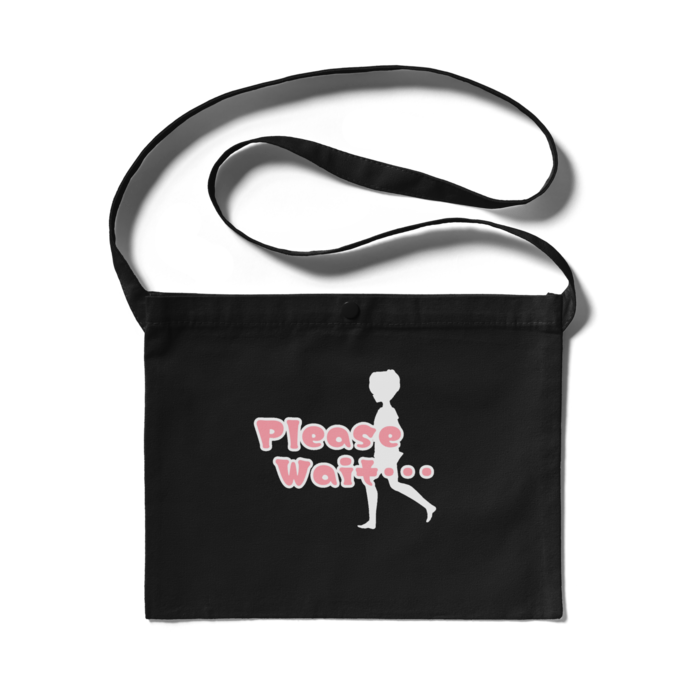 サコッシュ - 300 x 230 (mm)(ブラック)