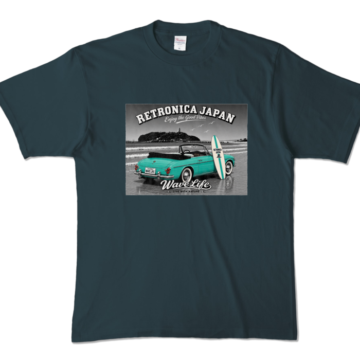 カラーTシャツ - XL - デニム (濃色)