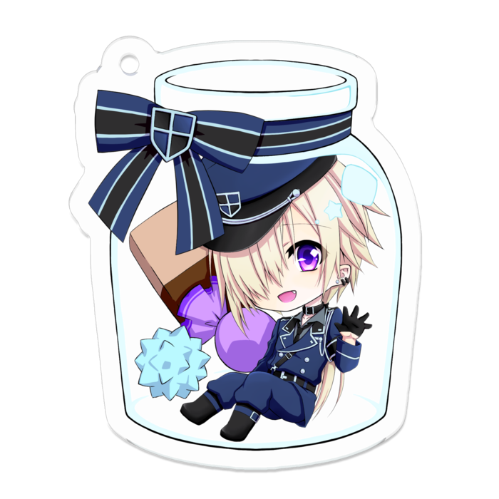 アクリルキーホルダー - 50 x 50 (mm)