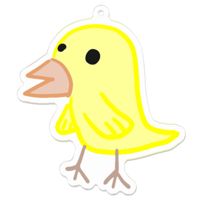 アクリルキーホルダー - 70 x 70 (mm)