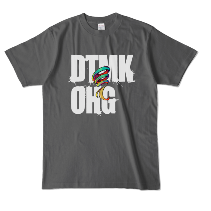 カラーTシャツ - L - チャコール (濃色)