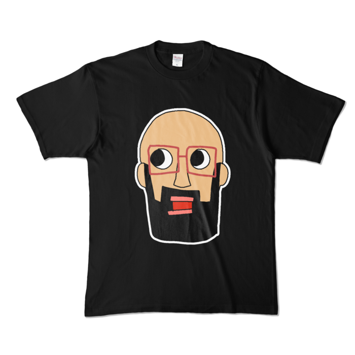カラーTシャツ - XL - ブラック (濃色)