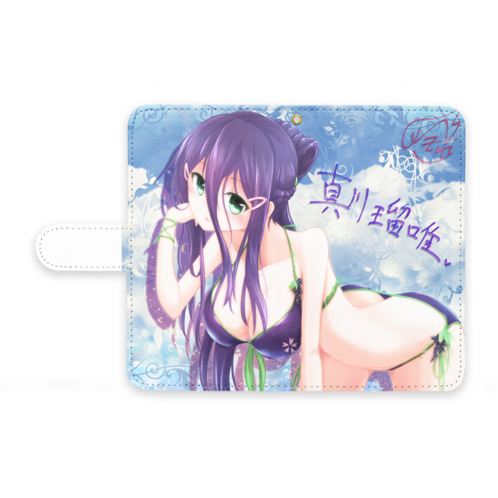 手帳型Androidケース - M - ストラップ穴 あり