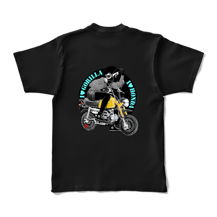 カラーTシャツ - XL - ブラック (濃色)