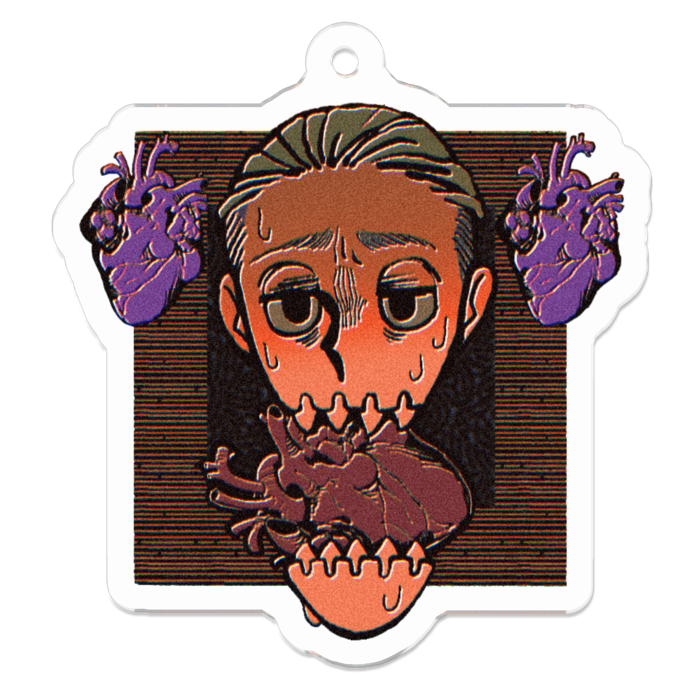 アクリルキーホルダー - 50 x 50 (mm)