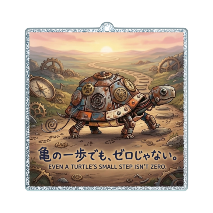 ラメアクリルキーホルダー - W70 × H70mm 以内