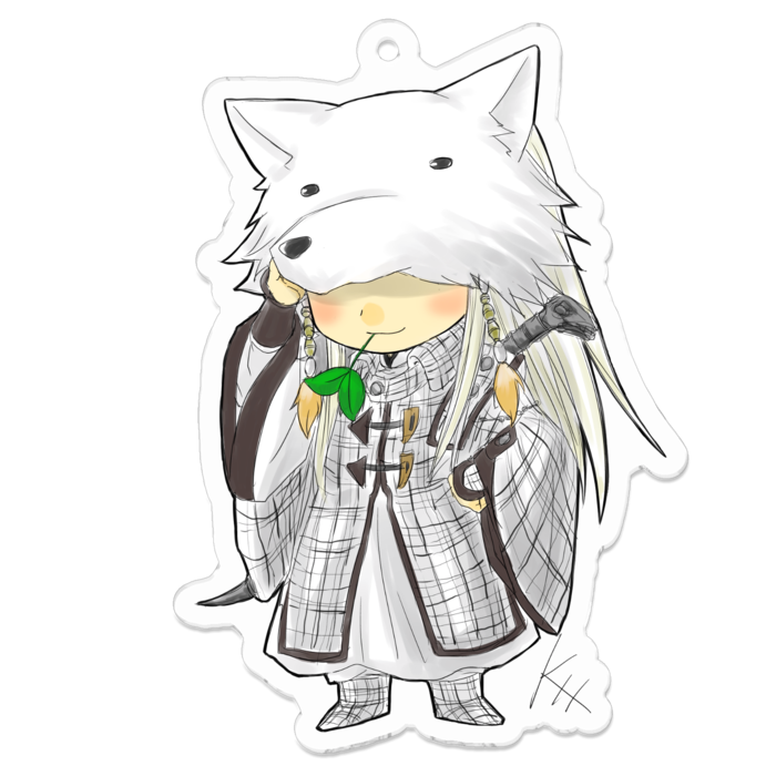 アクリルキーホルダー - 70 x 70 (mm)