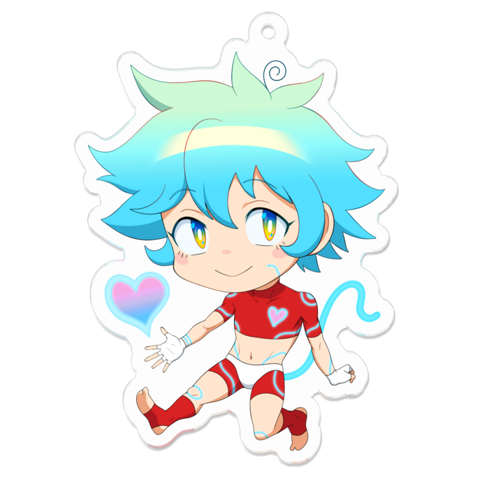 アクリルキーホルダー - 70 x 70 (mm)