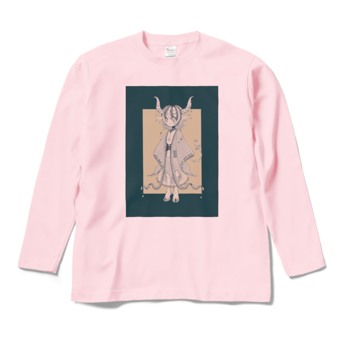 ロングスリーブTシャツ - M - ライトピンク