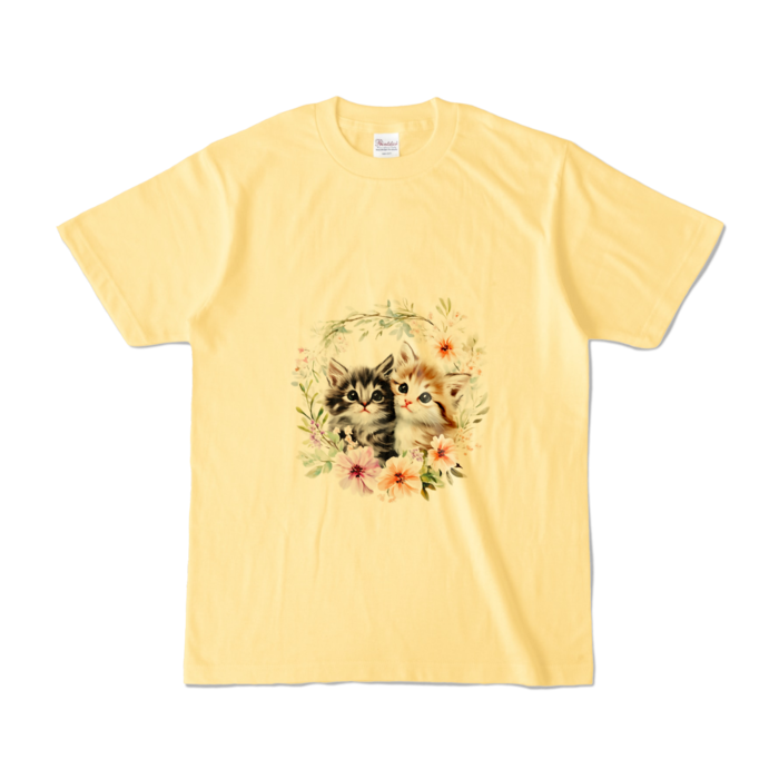 カラーTシャツ - S - ライトイエロー (淡色)