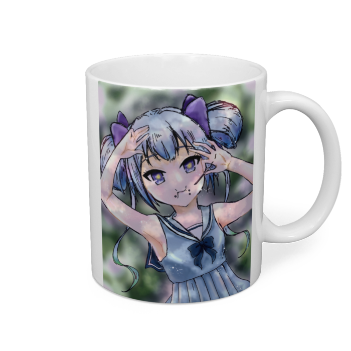 マグカップ - 直径 8 cm / 高さ 9.5 cm