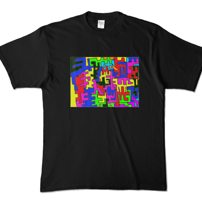 カラーTシャツ - XL - ブラック (濃色)