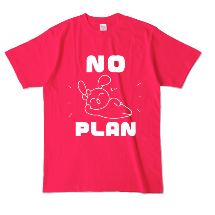 カラーTシャツ - L - ホットピンク (濃色)