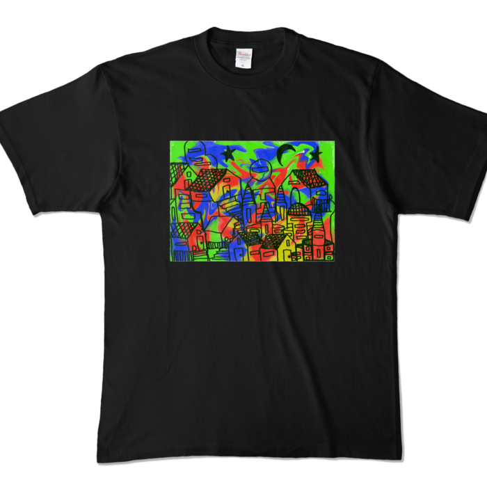 カラーTシャツ - XL - ブラック (濃色)