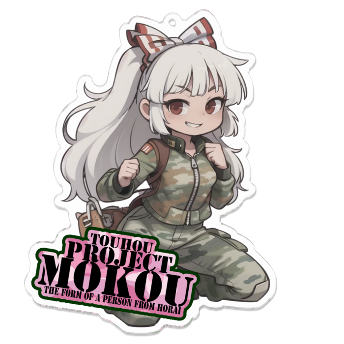 アクリルキーホルダー - 100 x 100 (mm)