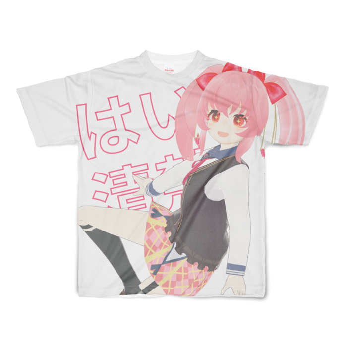フルグラフィックTシャツ - S - 正面印刷のみ