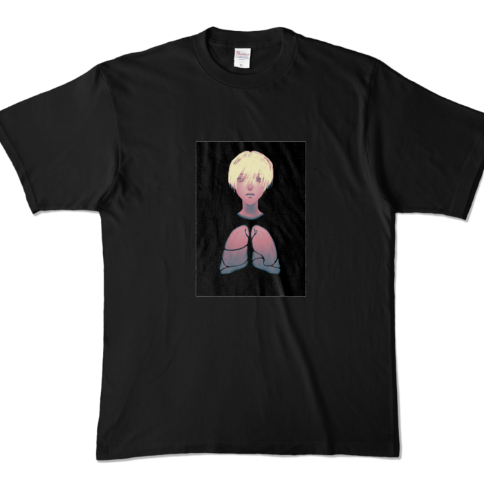 カラーTシャツ - XL - ブラック (濃色)