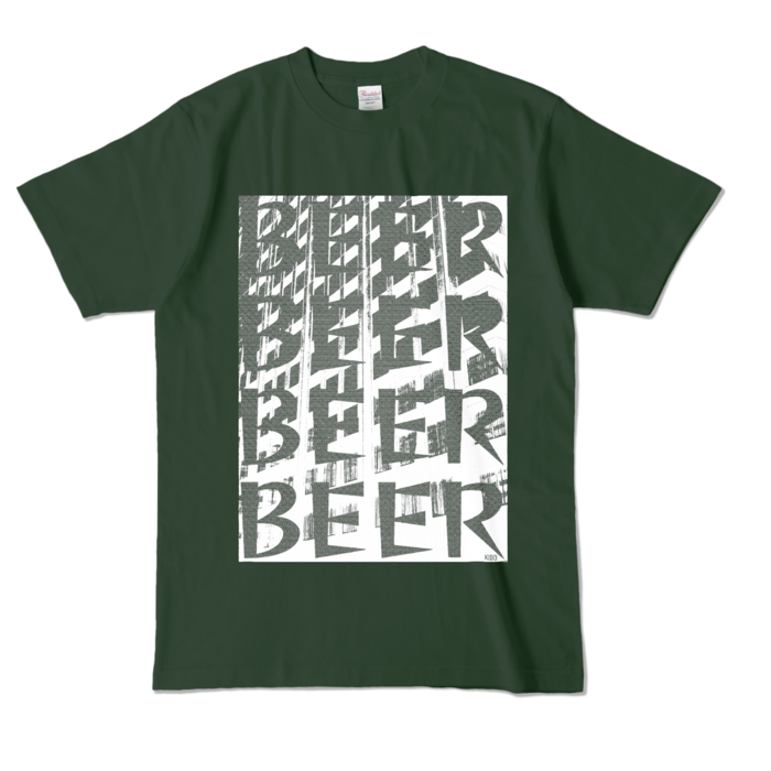 カラーTシャツ - L - フォレスト (濃色)