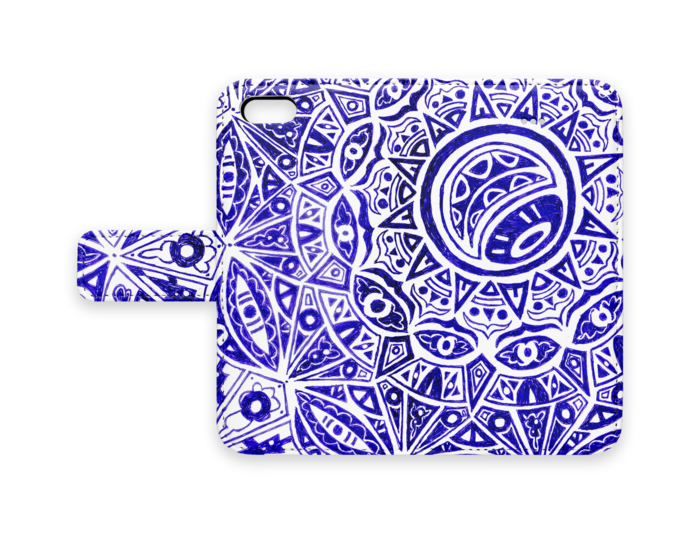 手帳型iPhoneケース - iPhone 5 / SE - ストラップ穴 なし