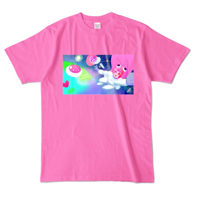 カラーTシャツ - L - ピンク (濃色)