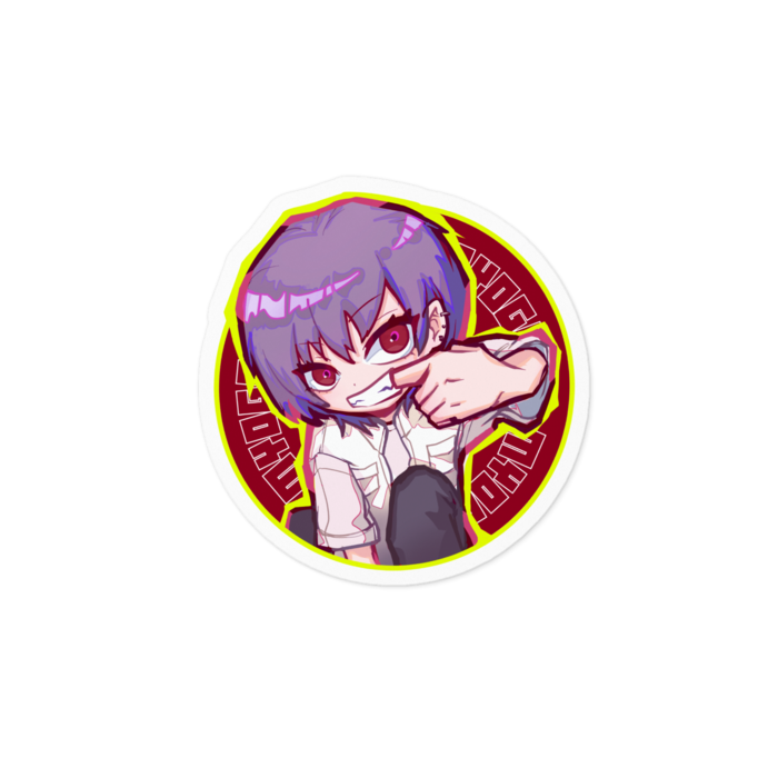 ステッカー - 100 x 100 (mm)