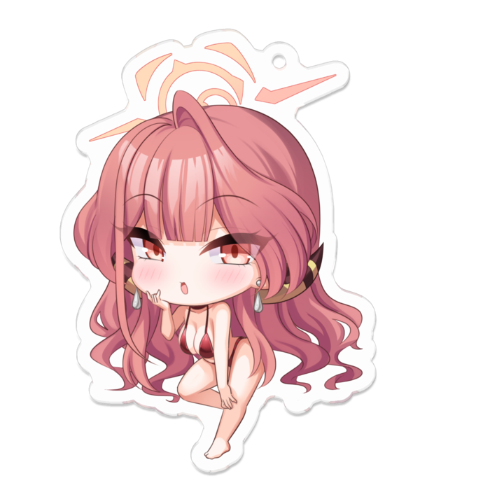 アクリルキーホルダー - 70 x 70 (mm)