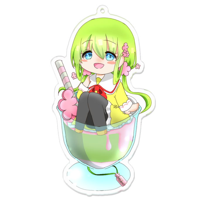 アクリルキーホルダー - 100 x 100 (mm)