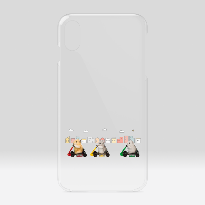 クリアiPhoneケース - iPhone XSMax