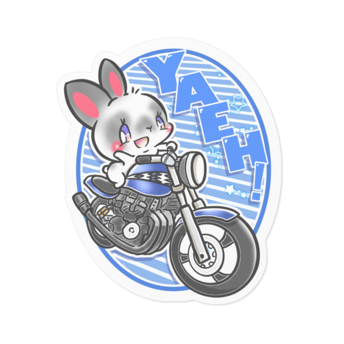 ステッカー - 100 x 100 (mm)