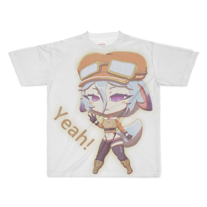 フルグラフィックTシャツ - XL - 正面印刷のみ