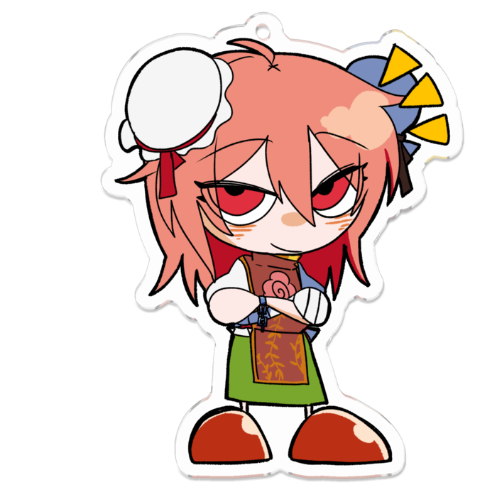 アクリルキーホルダー - 70 x 70 (mm)