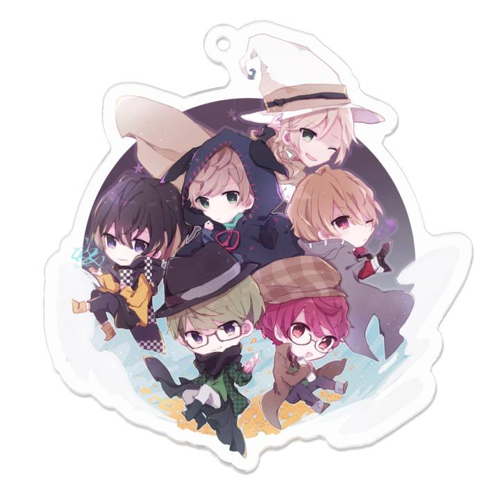 アクリルキーホルダー - 70 x 70 (mm)
