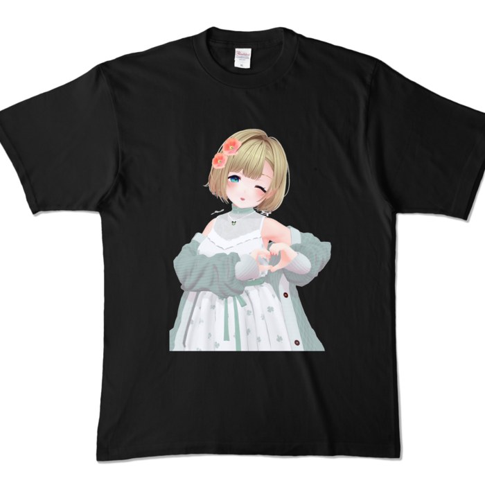 カラーTシャツ - XL - ブラック (濃色)