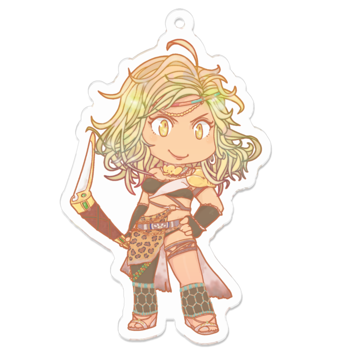 アクリルキーホルダー - 70 x 70 (mm)