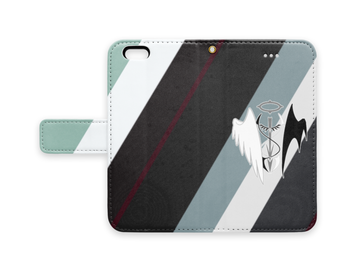 手帳型iPhoneケース - iPhone 6 / 6s - ストラップ穴 あり