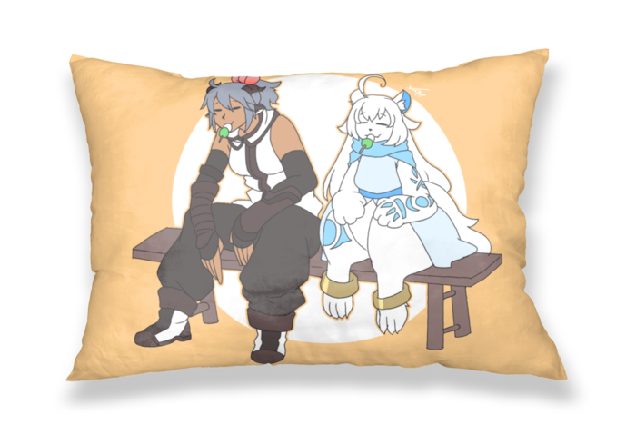 枕カバー - 43x63cm - 両面