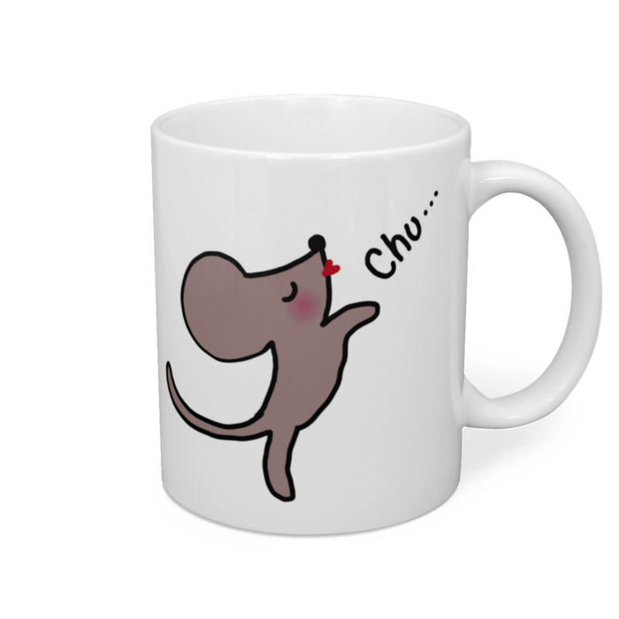 マグカップ - 直径 8 cm / 高さ 9.5 cm