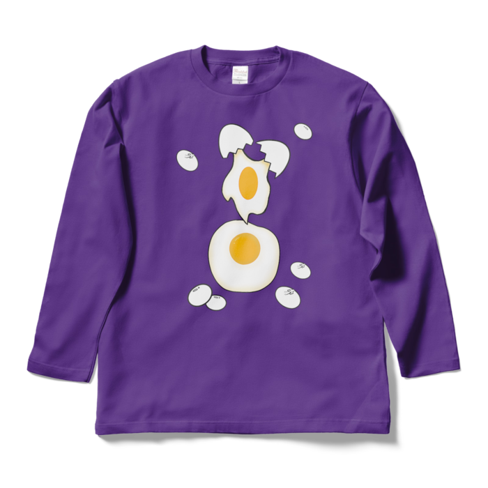 ロングスリーブTシャツ - L - パープル