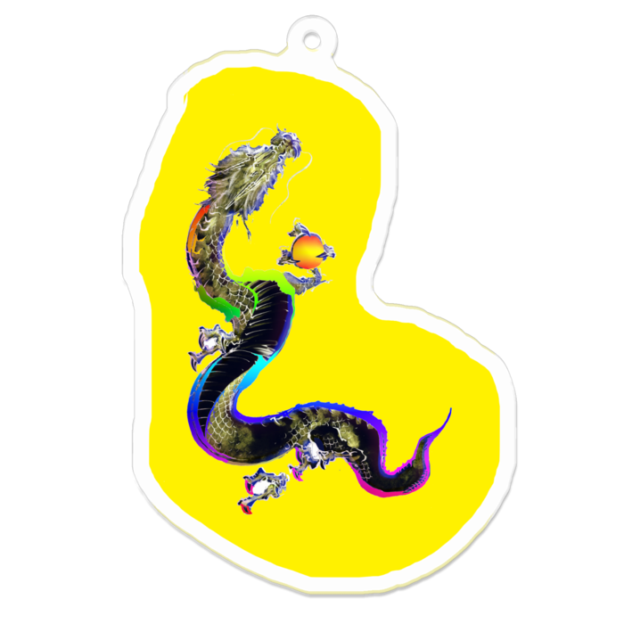 アクリルキーホルダー - 70 x 70 (mm)