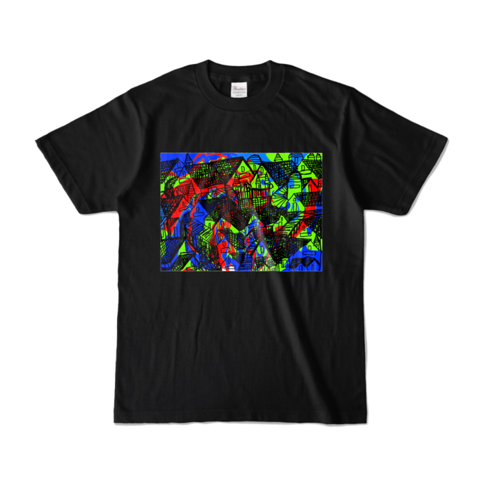 カラーTシャツ - S - ブラック (濃色)