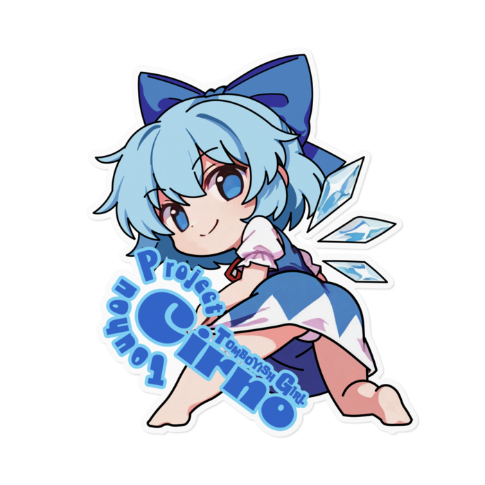 ステッカー - 160 x 160 (mm)