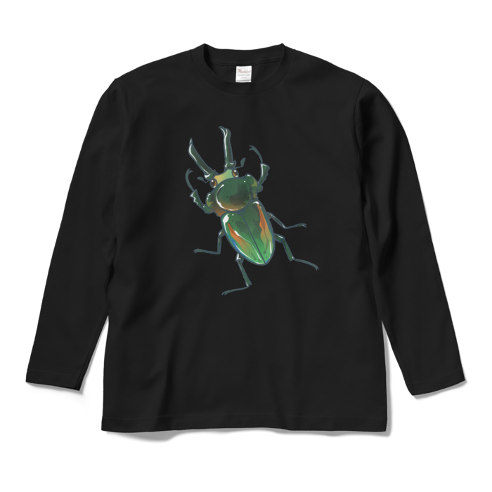 ロングスリーブTシャツ - M - ブラック(1)