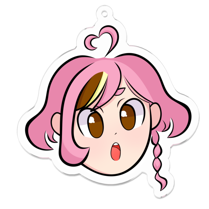 アクリルキーホルダー - 70 x 70 (mm)