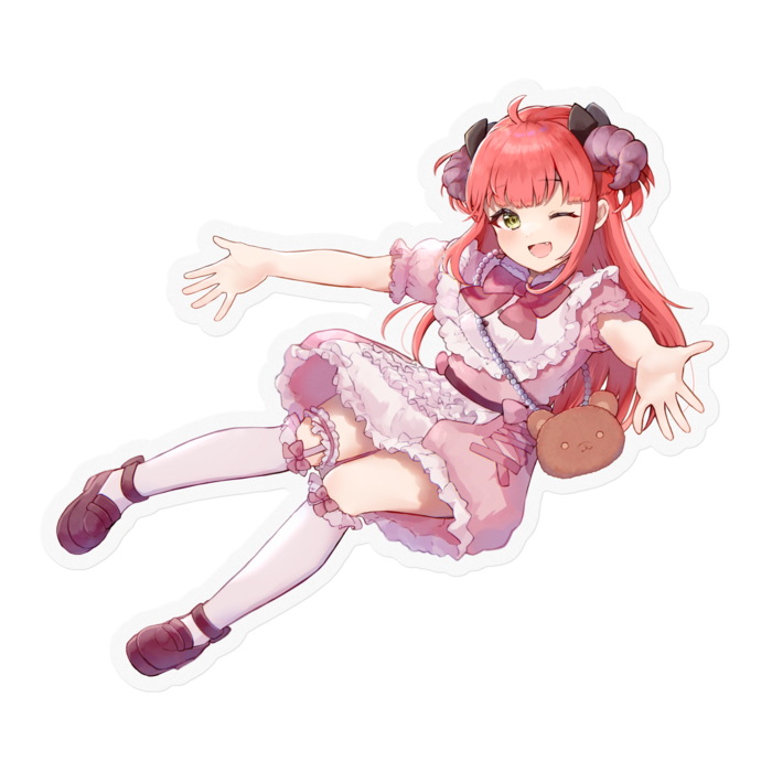 クリアステッカー - 100 x 100 (mm)