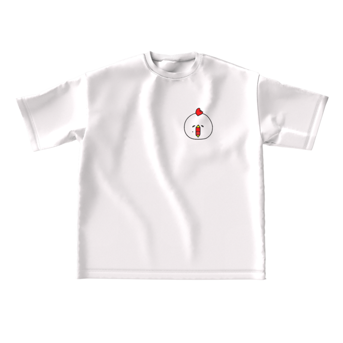 ビッグシルエットTシャツ - L - 両面(1)